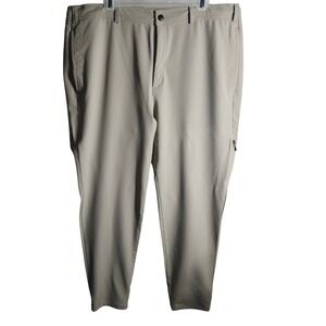 Mack Weldon XX Large Beige Stretch Performance‎ Jogger Pants